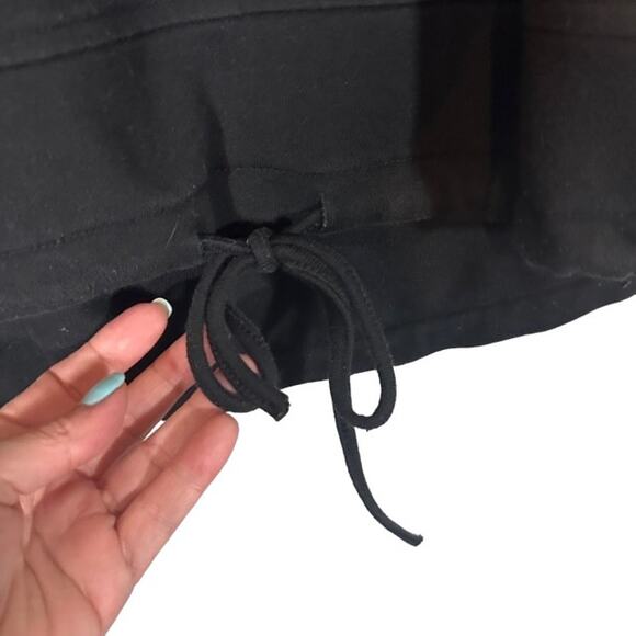 Flex Gang Black Logo Graphic Loose Fit Long Sleeve Pullover Sweatshirt Men Sz L - Picture 3 of 9